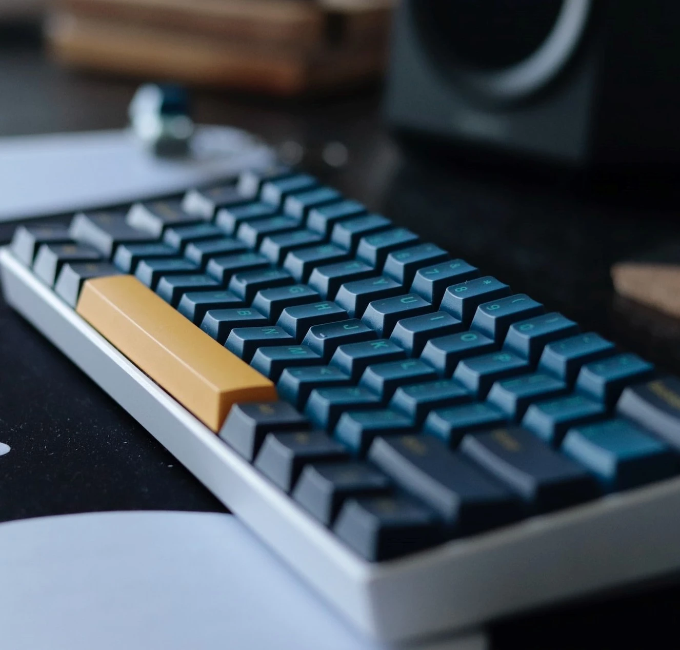 A custom mechanical keyboard